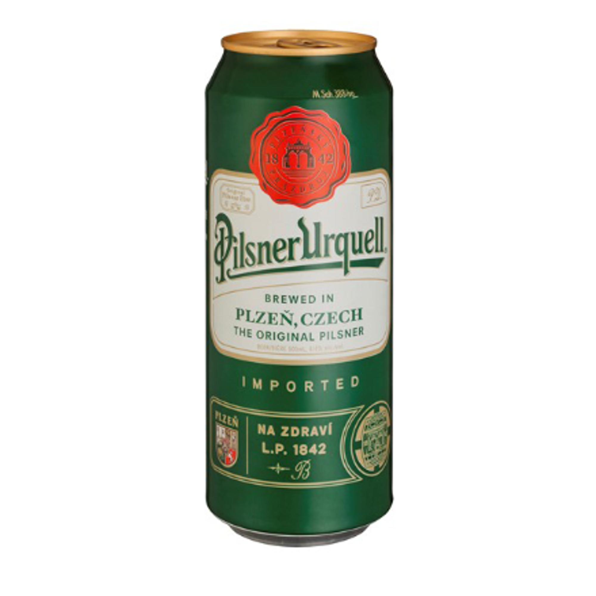 Mynd Pilsner Urquell 500ml can