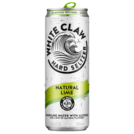 Mynd White Claw Natural Lime 330 ml