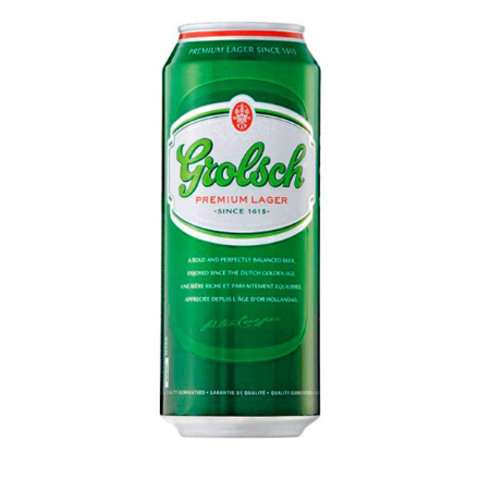 Mynd Grolsch 500 ml can
